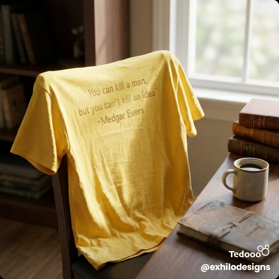 Medgar Evers tee shirt