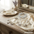 Pearl Charm Bracelets With Crystal Bracelet