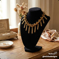 Fringed Beaded Necklace