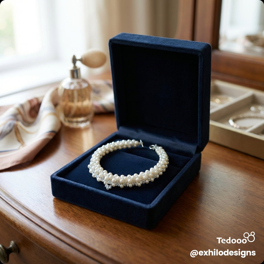 White pearl mix Necklace